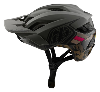 Troy Lee Designs Flowline SE MTB Helmet - Badge - Tarmac-Oak