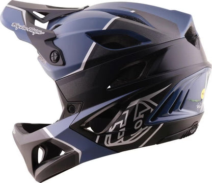 Troy Lee Designs Stage 2 MIPS Full Face Helmet - Surface - Slate-Black