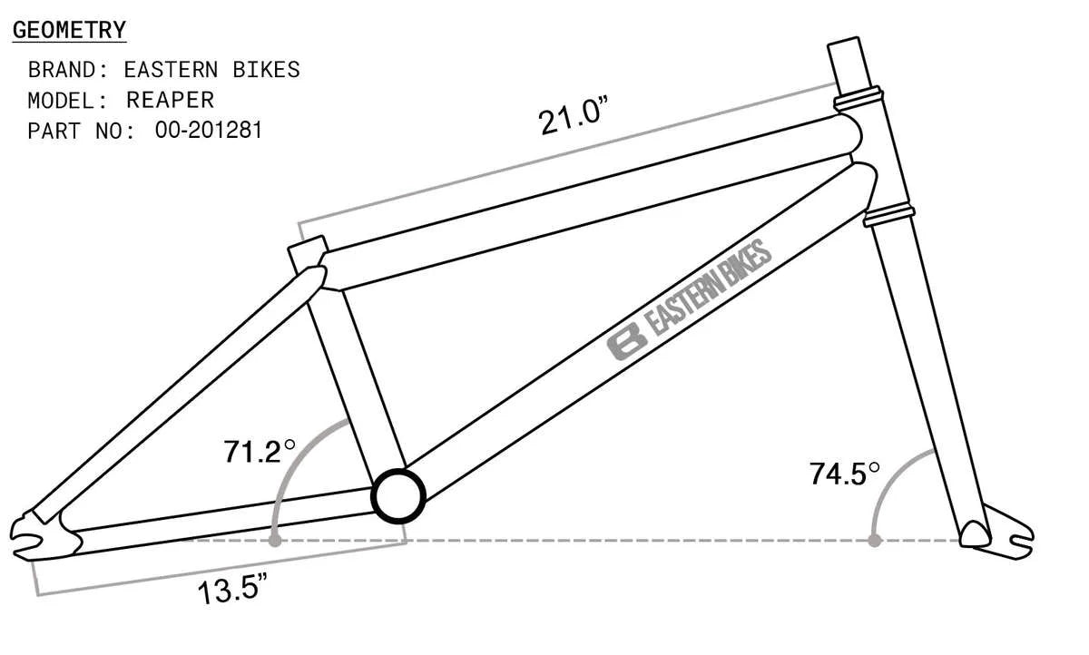 Eastern bmx frame online