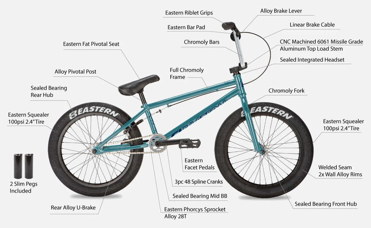 Bmx freestyle bike parts shop