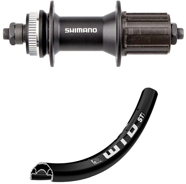 Shimano MT400 on WTB STi23 29' Disc Brake MTB Wheel - Rear 