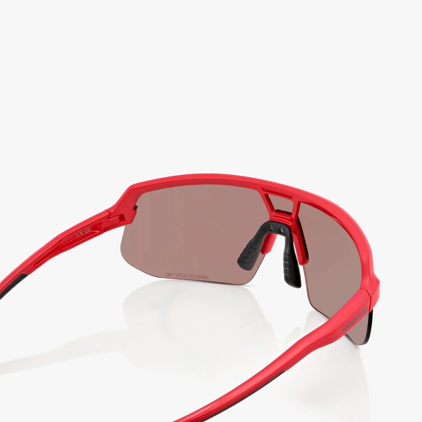 Shimano Twinspark 2 Sunglasses - Deep Red - Ridescape High Contrast Lens