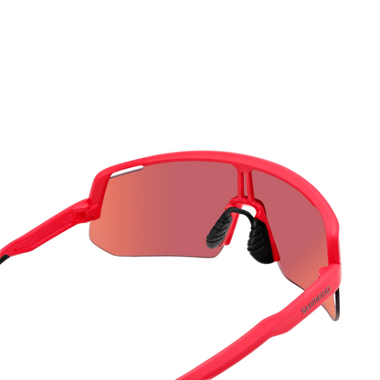 Shimano Technium L Sunglasses - Crimson - Ridescape Road Lens