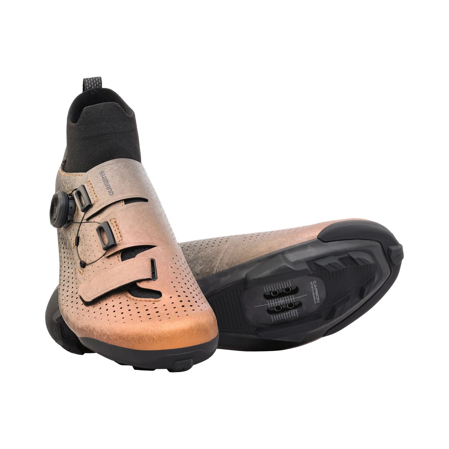 Shimano RX801R SPD Gravel Shoe - Metallic Orange