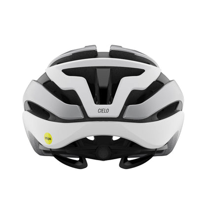 Giro Cielo MIPS Road Helmet - Matt White-Charcoal