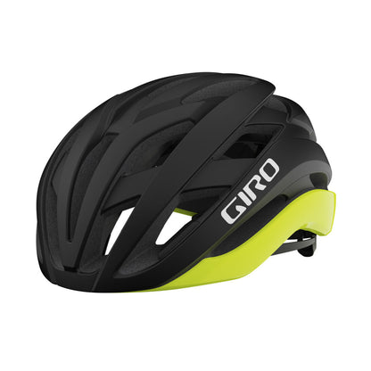 Giro Cielo MIPS Road Helmet - Matt Black-Highlight Yellow