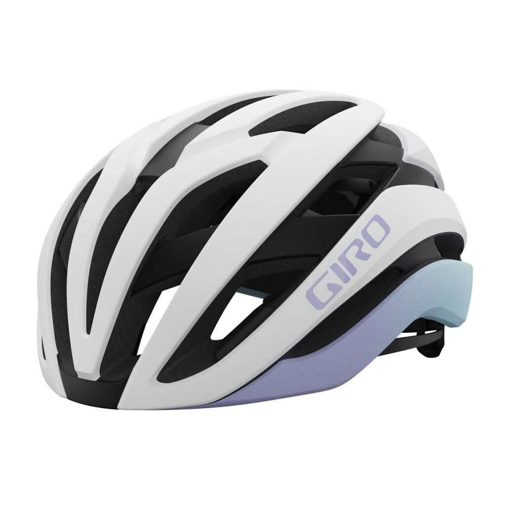 Giro Cielo MIPS Road Helmet - Matt White-Light Lilac Fade