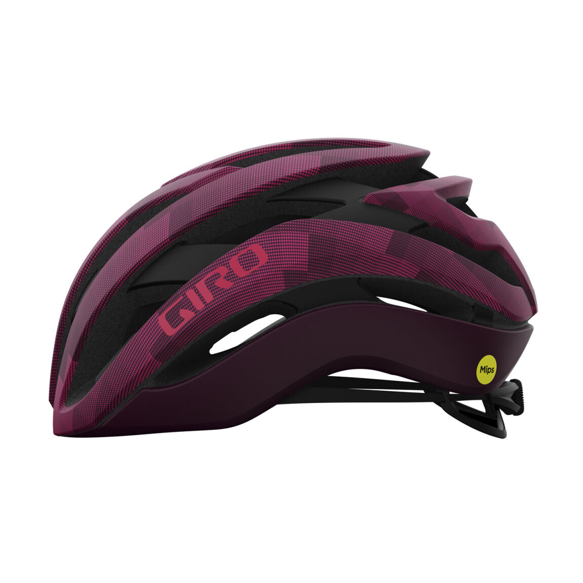 Giro Cielo MIPS Road Helmet - Matt Dark Cherry Towers