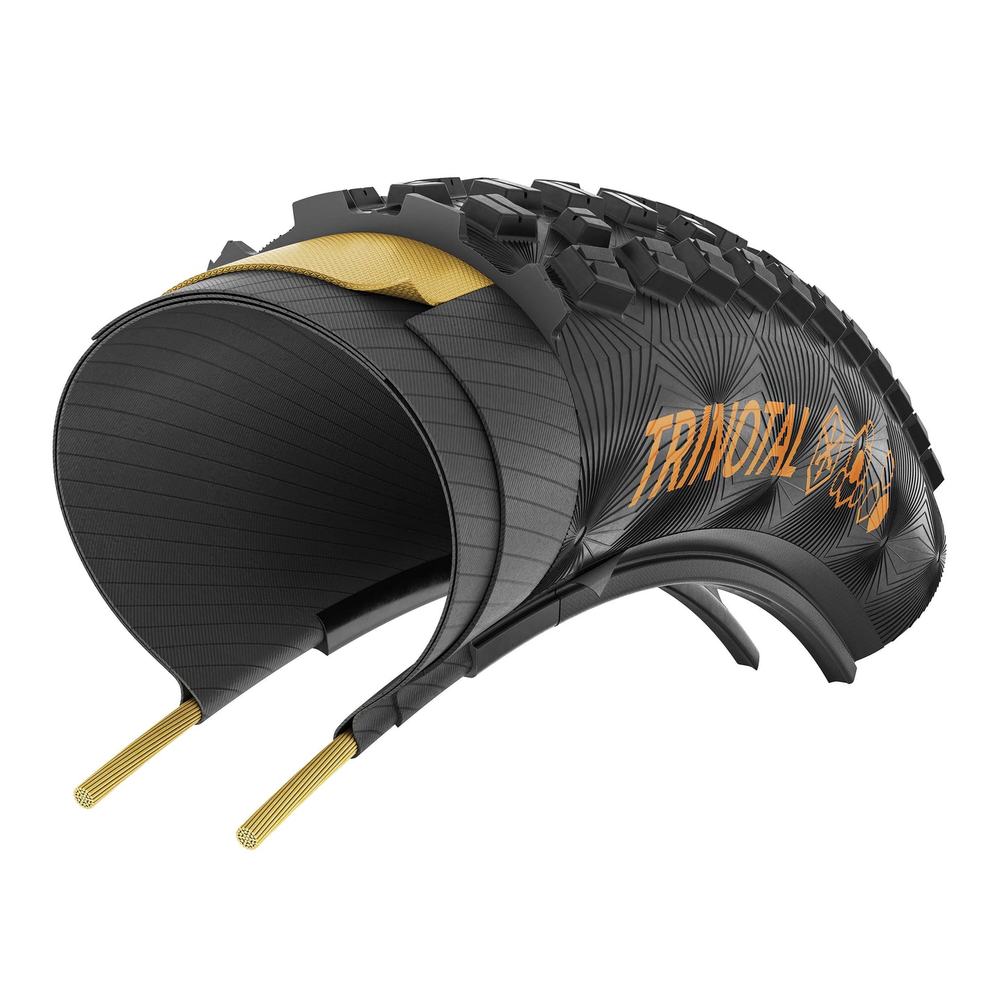 Continental Trinotal Race Rapid 29" Folding MTB Tire - Black