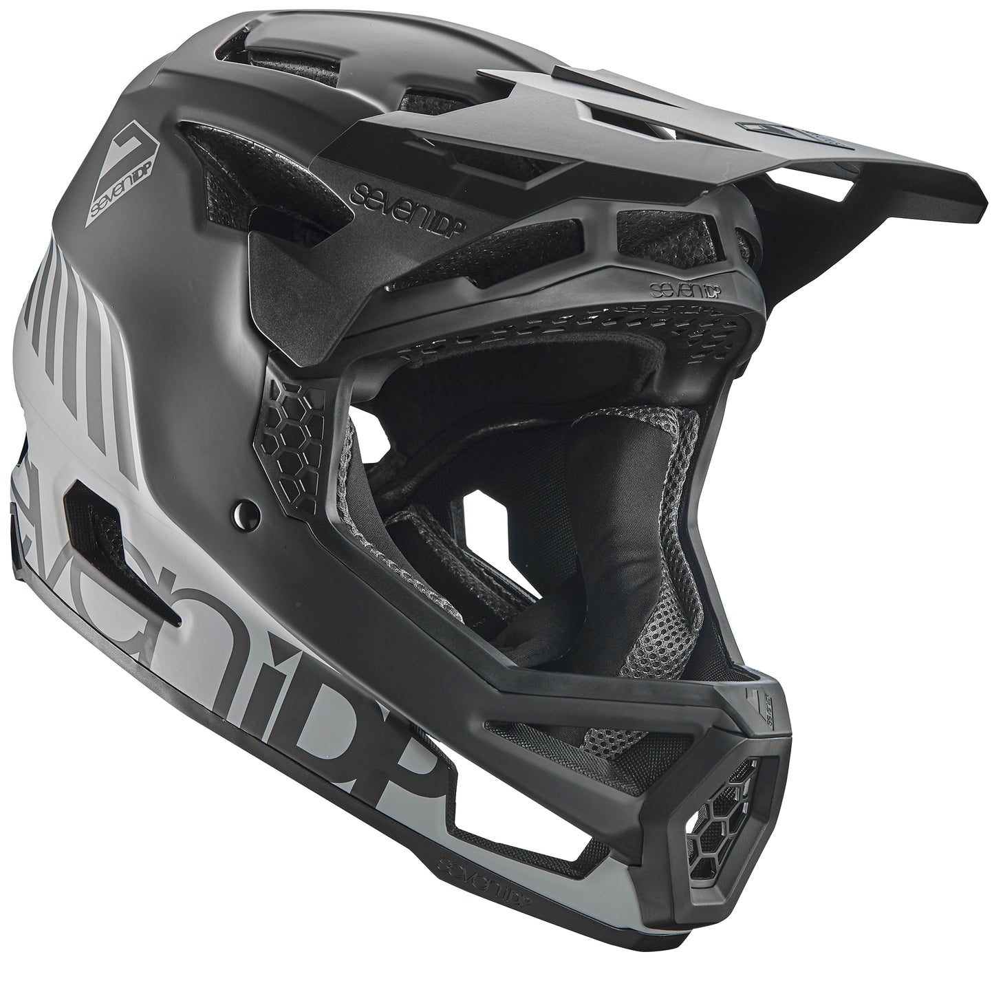 7 iDP Project 23 Fiberglass Full Face Helmet - Graphite-Black