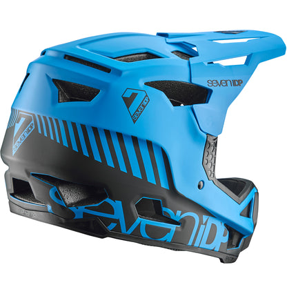 7 iDP Project 23 Fiberglass Full Face Helmet - Blue-Black