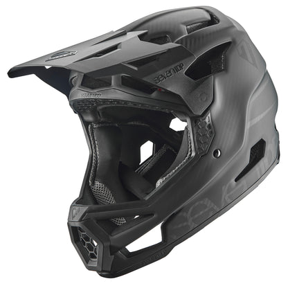 7 iDP Project 23 Carbon Full Face Helmet - Black-Raw Carbon