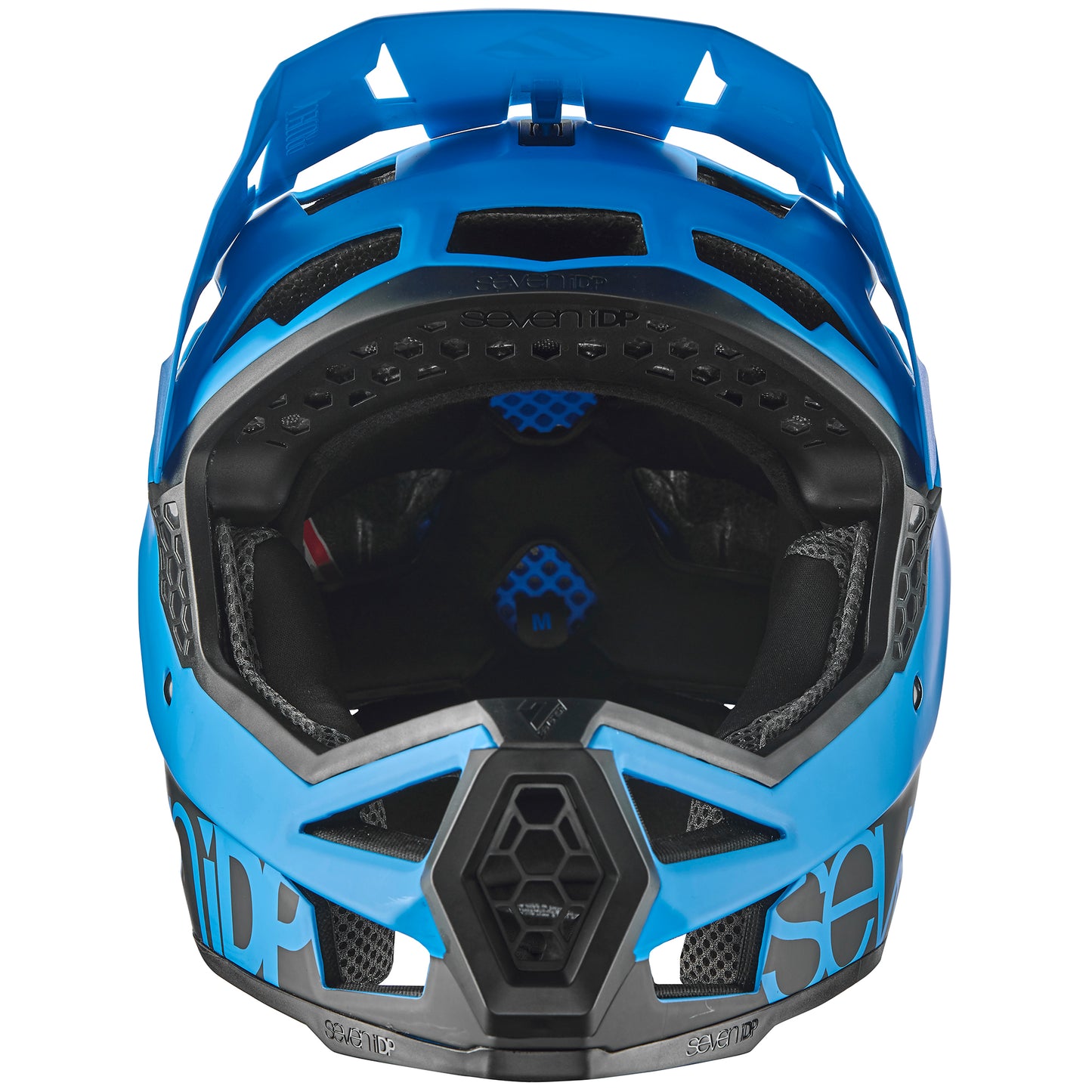 7 iDP Project 23 Fiberglass Full Face Helmet - Blue-Black