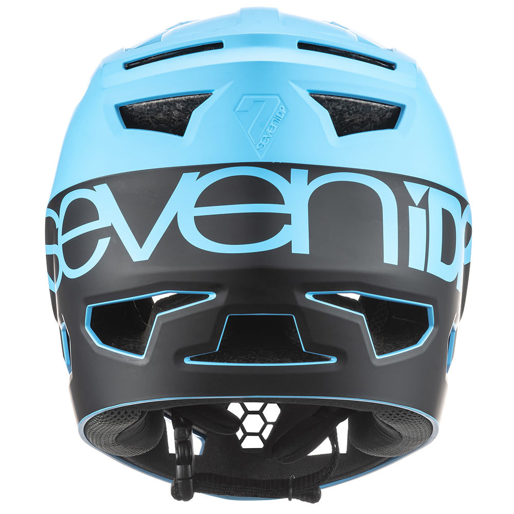 7 iDP Project 23 ABS Full Face Helmet - Matt Ocean Blue-Black