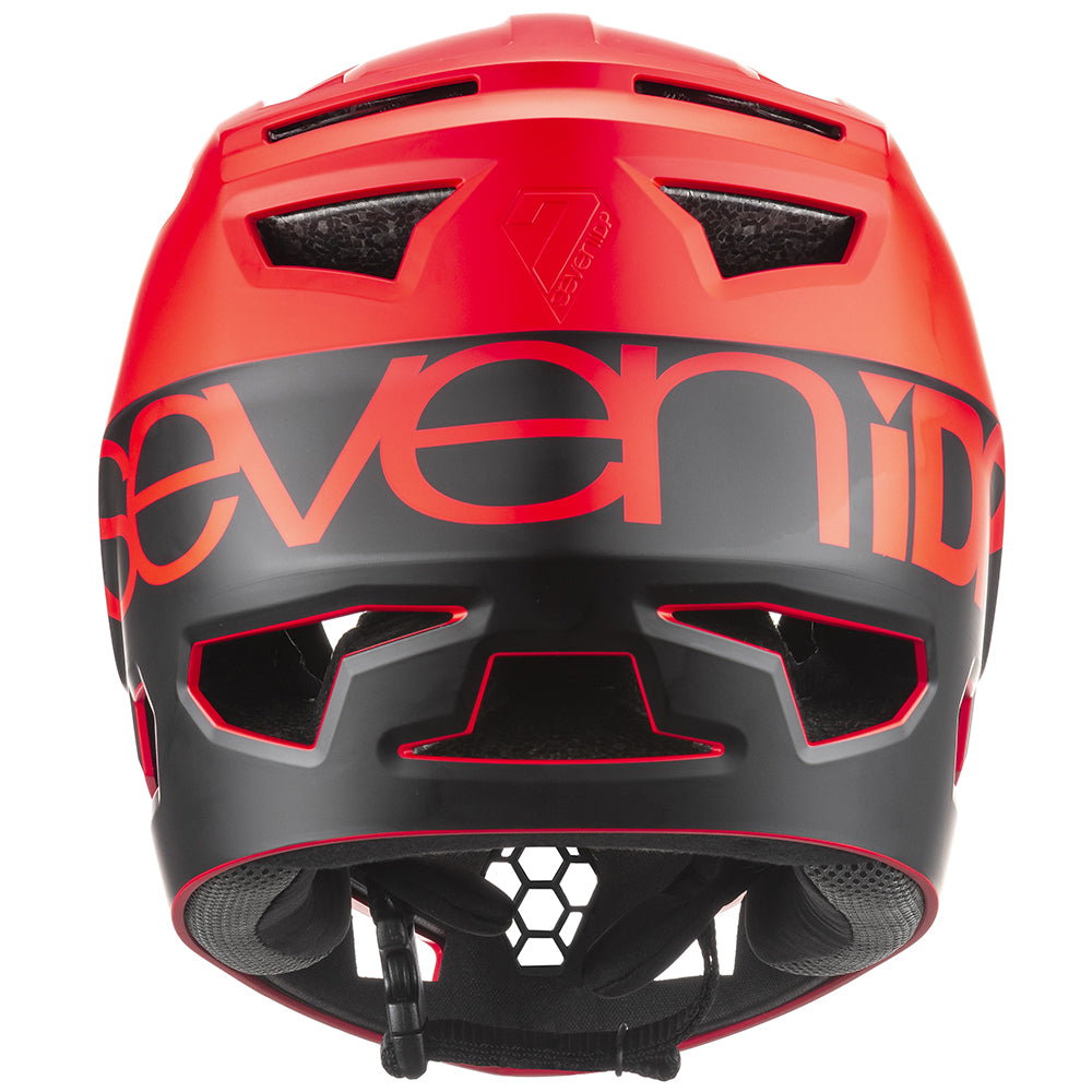 7 iDP Project 23 ABS Full Face Helmet - Matt Thruster Red-Black