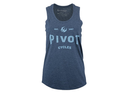 Pivot Phoenix Tank Tee - Womens - Light Blue Light Blue Small 