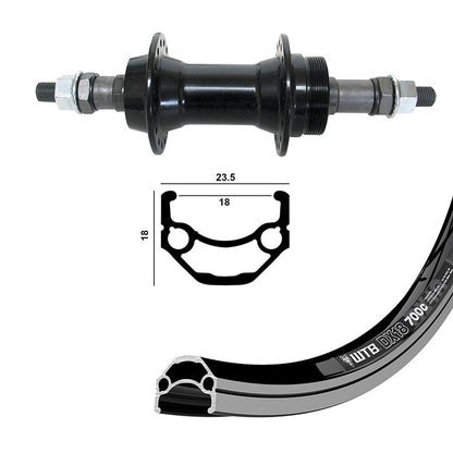 Wheel Shop WTB DX18 26" MTB Wheel - Rear