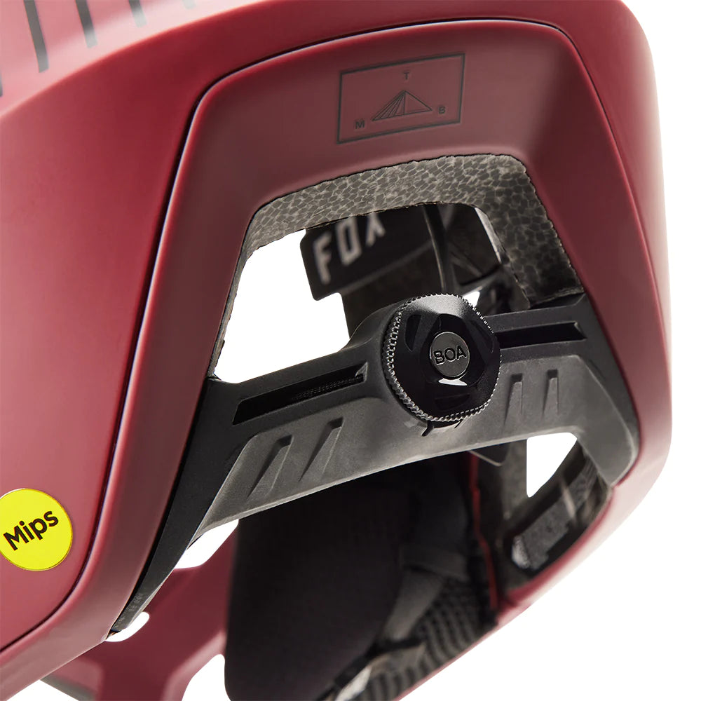 Fox Racing ProFrame RS Full Face Helmet - Mash - Bordeaux