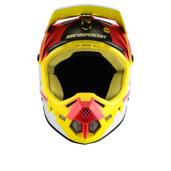 100% Aircraft MIPS DH Full Face Helmet - R9 - Fire