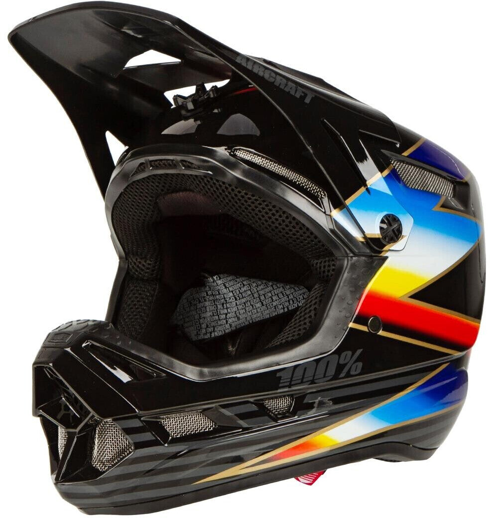 100% Full Face Helmet Black - Cambria Bike