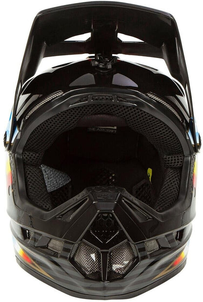 100% Aircraft Composite Full Face Helmet - Knox Black
