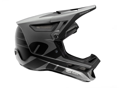 100% AIRCRAFT COMPOSITE Full Face Helmet - LTD Black Black X-Small 