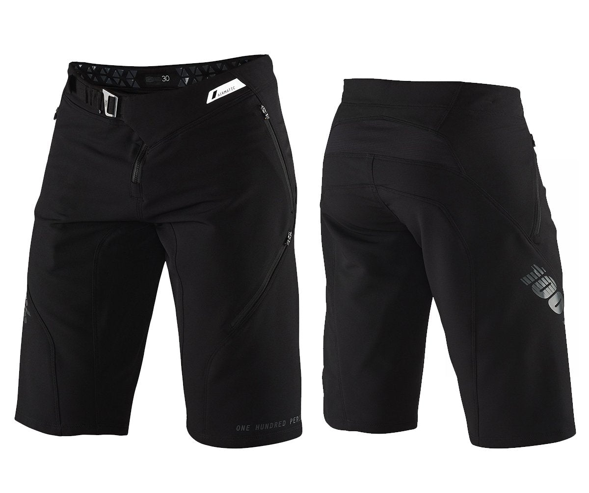 100% Airmatic All Mountain Short - Black Black 28" 