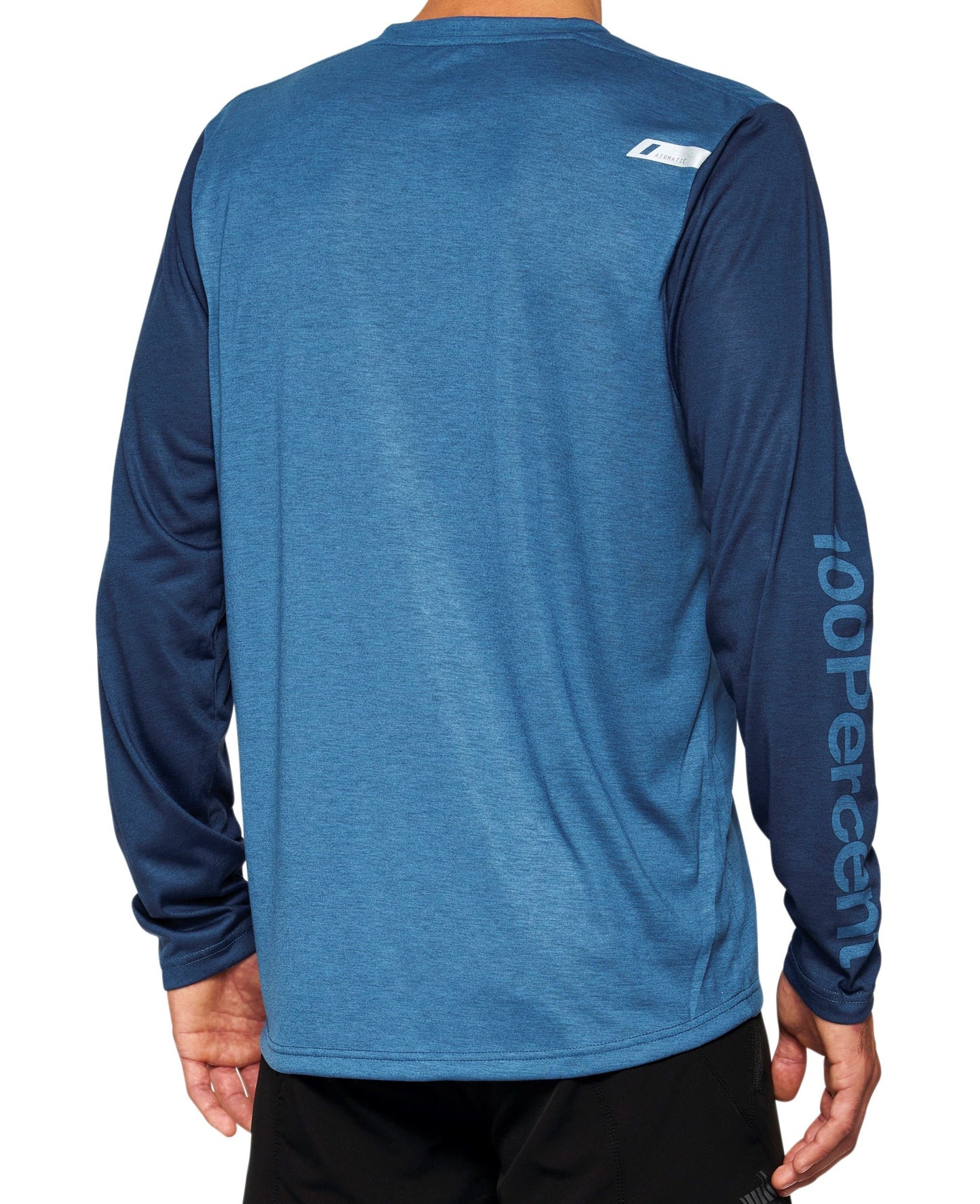 100% Airmatic Long Sleeve MTB Jersey - Slate Blue