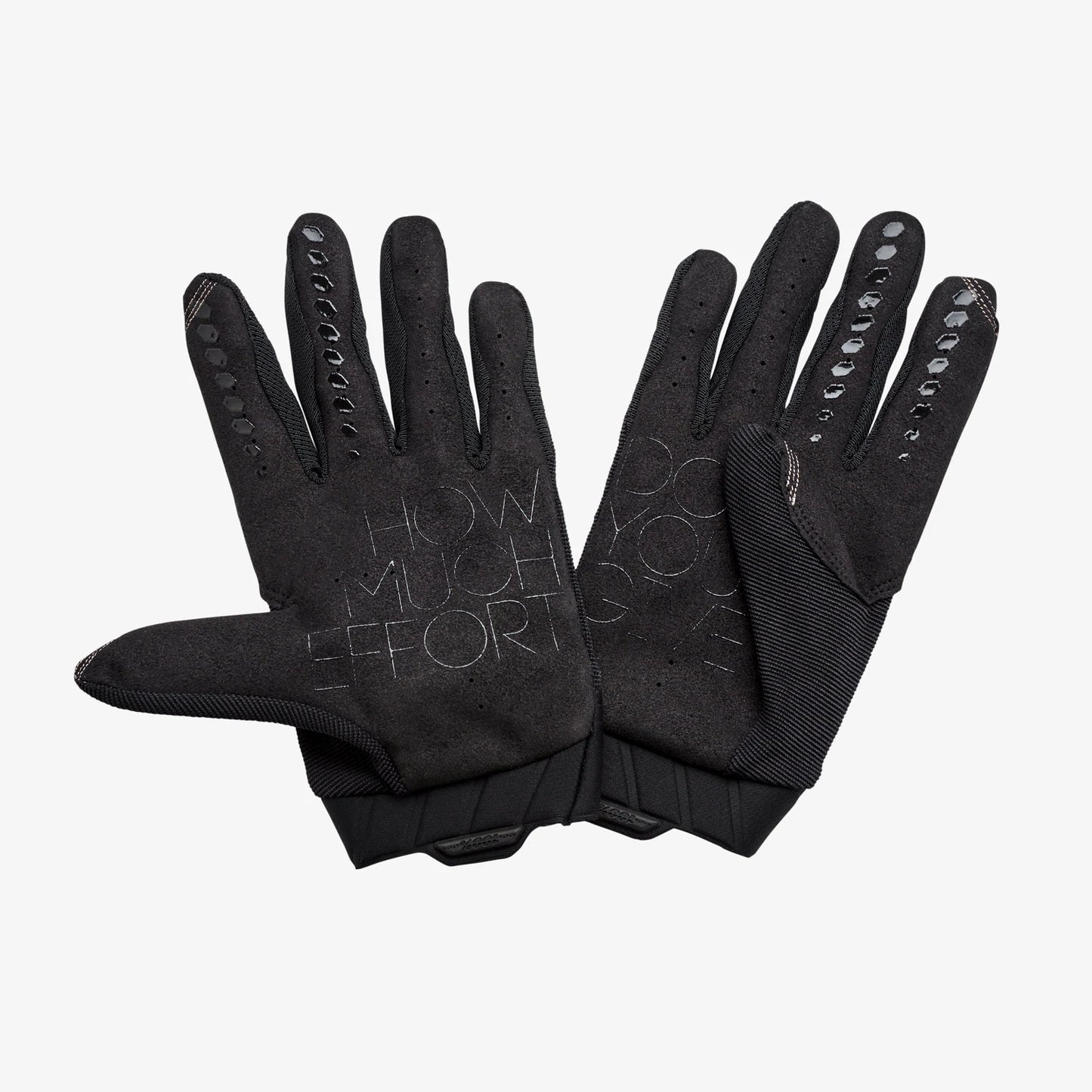 100% Geomatic Glove - Black-Charcoal