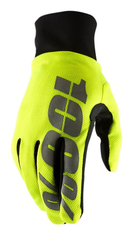 100% Hydromatic Glove - Fluo Yellow - 2022 Fluo Yellow Small 
