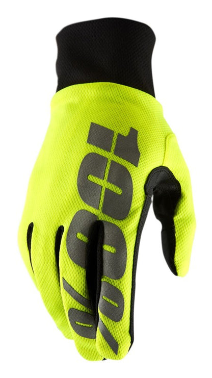 100% Hydromatic Glove - Fluo Yellow - 2022 Fluo Yellow Small 