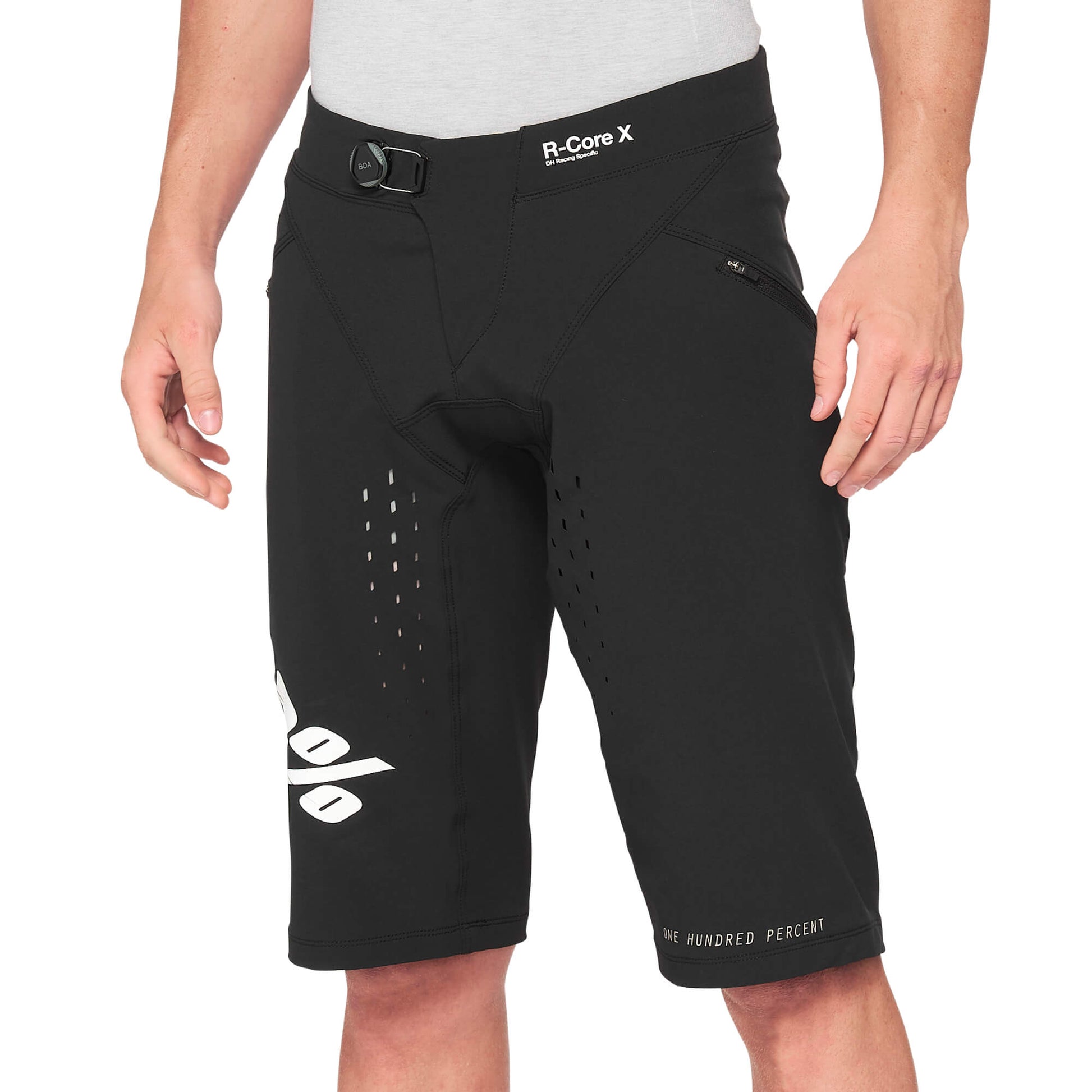 100% R-Core-X Short - Black - 2022 Black 28" 
