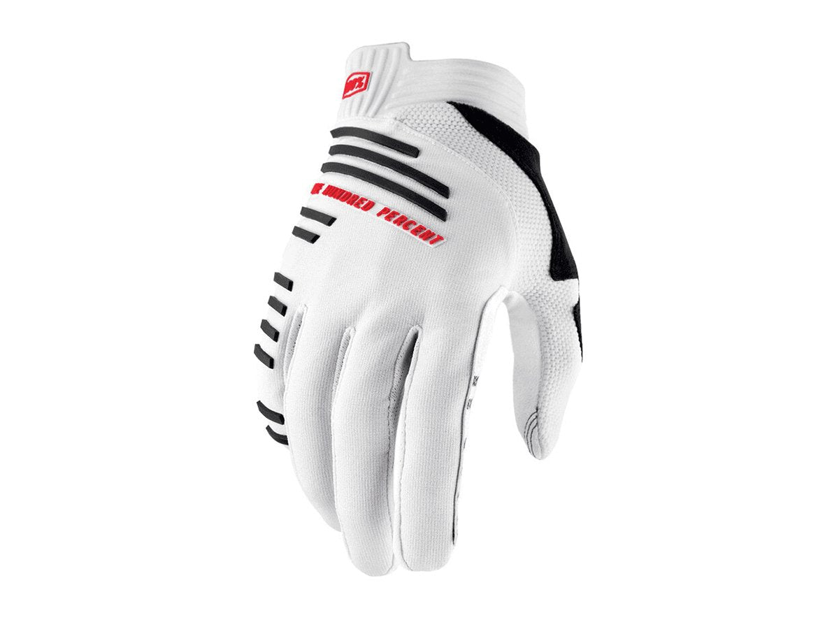 100% R-Core MTB Glove - Silver - Silver Silver Medium 
