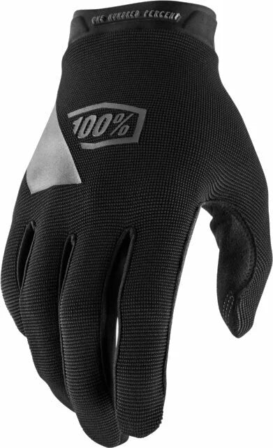100% Ridecamp Glove - Black-Charcoal - 2022 Black - Charcoal Small 