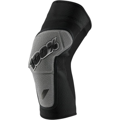 100% Ridecamp Knee Guard - Black-Gray - 2022 Black - Gray Small 