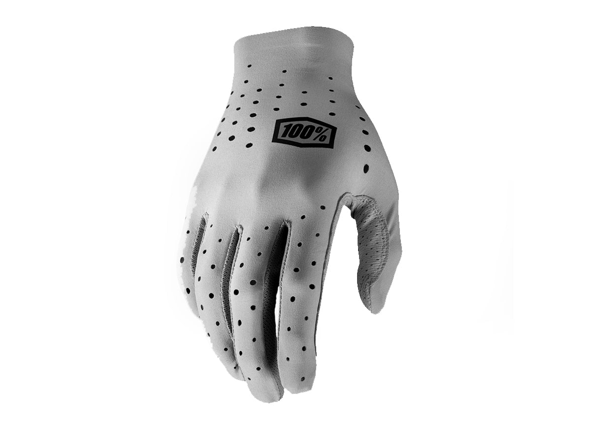 100% Sling MTB Glove - Gray Gray Large 