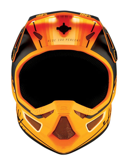 100% Status Helmet - Topenga Orange-Black