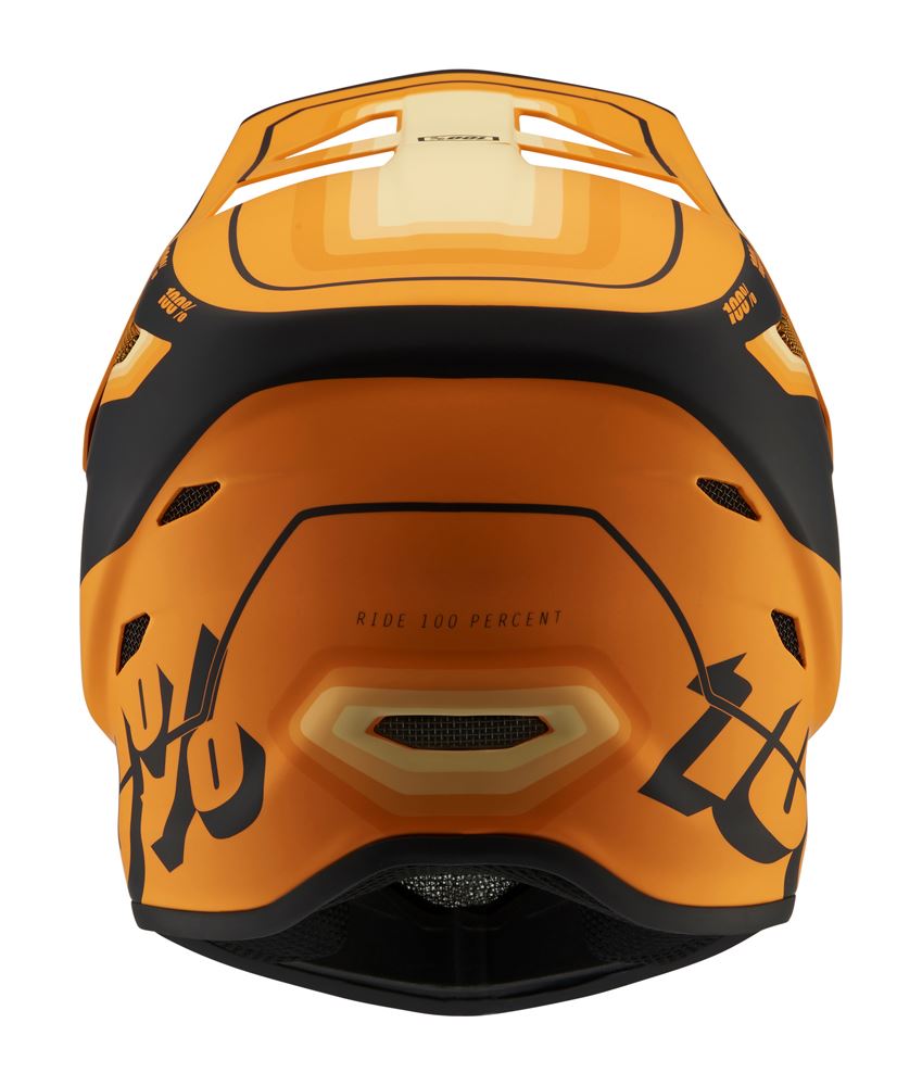 100% Status Helmet - Topenga Orange-Black