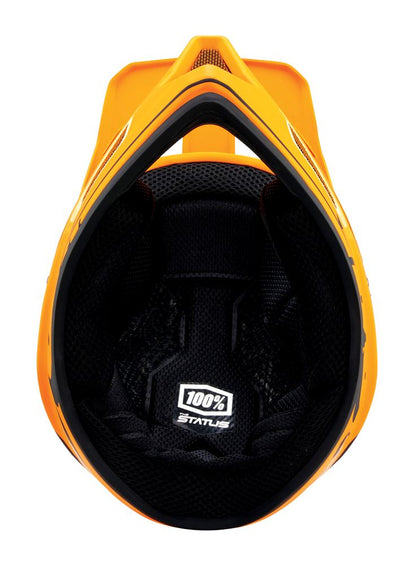 100% Status Helmet - Topenga Orange-Black