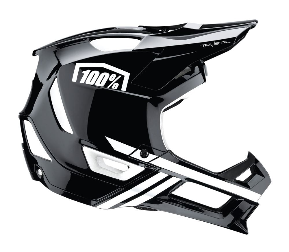 100% Trajecta Helmet - With Fidlock - White - 2022 White Small 