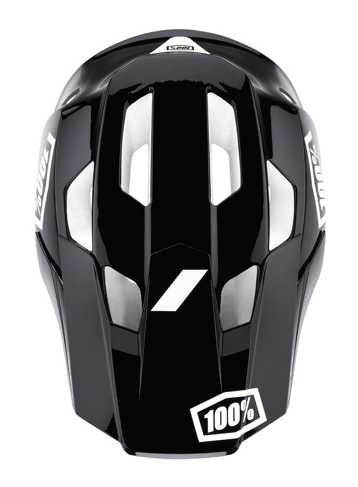 100% Trajecta Helmet - With Fidlock - White - 2022