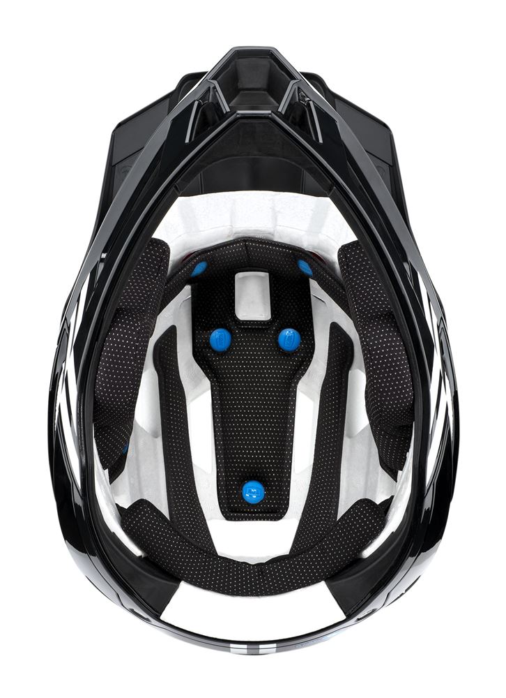 100% Trajecta Helmet - With Fidlock - White - 2022