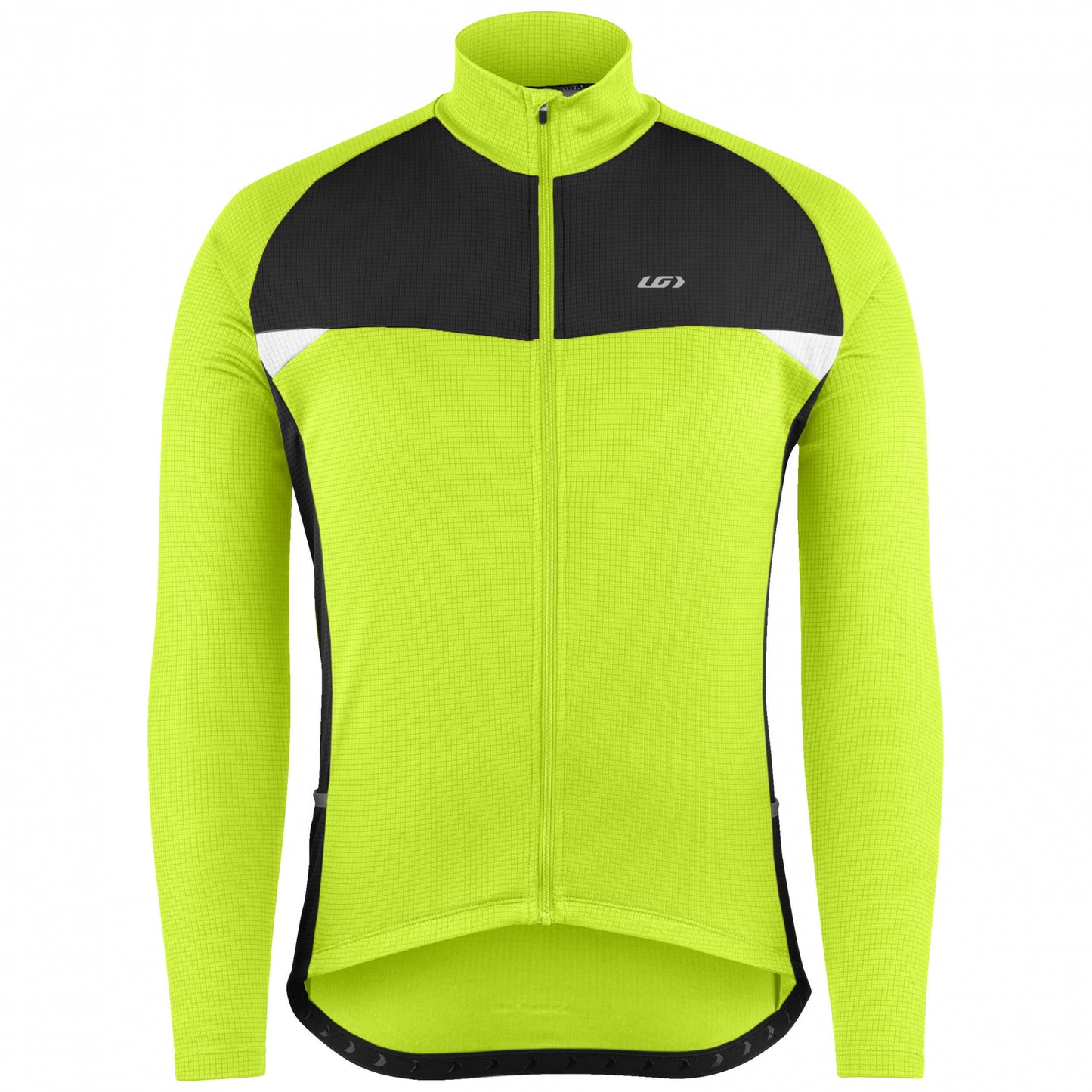 Louis Garneau Peloton Short Sleeve Road Jersey - Yellow-Black