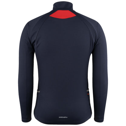 Louis Garneau Peloton Short Sleeve Road Jersey - Black-Navy-Red