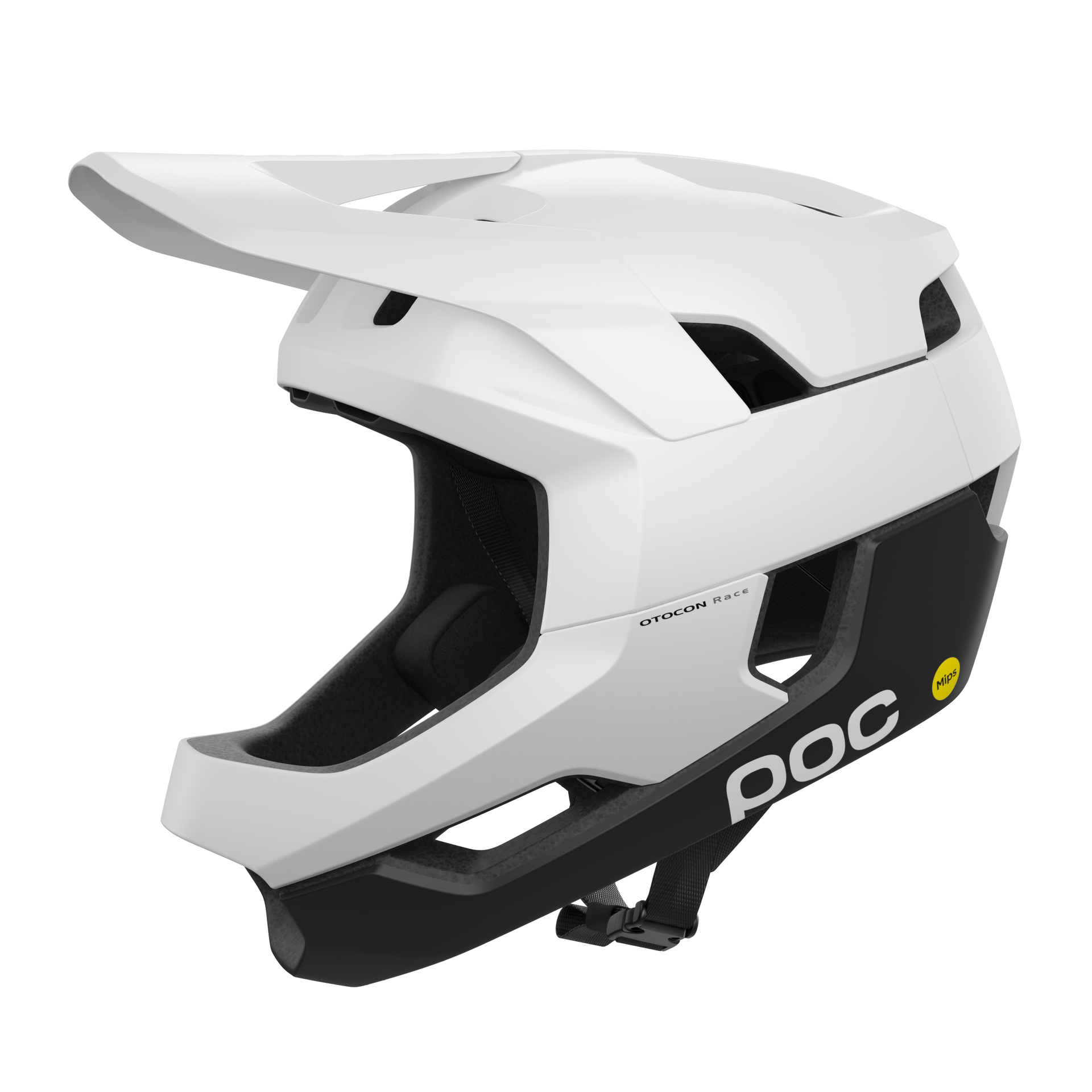 POC ヘルメット POC Otocon Race MIPS Full Face Helmet - Hydrogen White-Uranium
