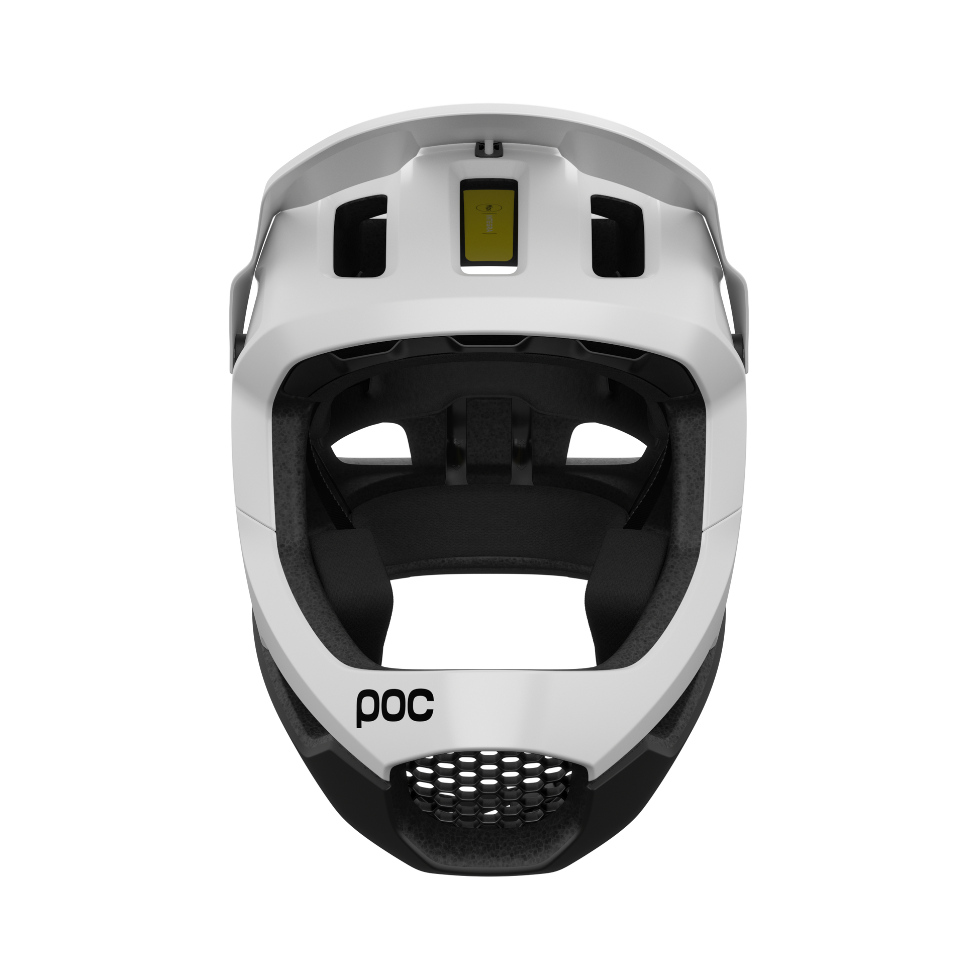 POC Otocon Race MIPS Full Face Helmet - Hydrogen White POC Otocon Race MIPS Full Face Helmet - Hydrogen White