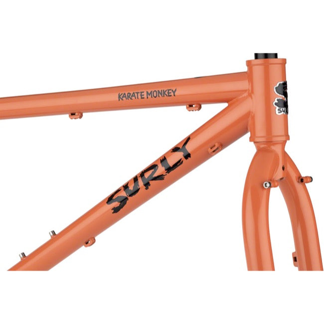 Surly Karate Monkey Frameset - Peach Salmon Sundae - 2022