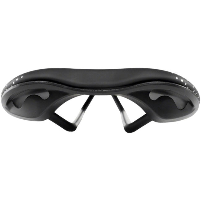 WTB Gravelier Medium Fusion Form Saddle - Stainless Rail - Black