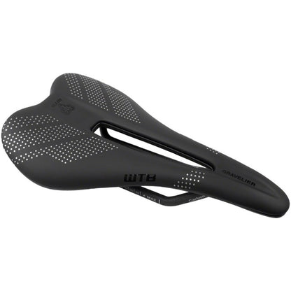 WTB Gravelier Medium Fusion Form Saddle - Carbon Rail - Black