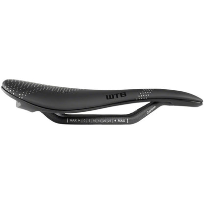 WTB Gravelier Medium Fusion Form Saddle - Carbon Rail - Black